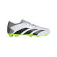 adidas Predator Accuracy .3 Firm Ground Soccer Shoe - Cloud White / Core Black / Lucid Lemon - Regular (D)