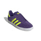 Gazelle Messi Indoor Soccer Shoe - University Purple/Lucid lemon/Footwear White - Regular (D)