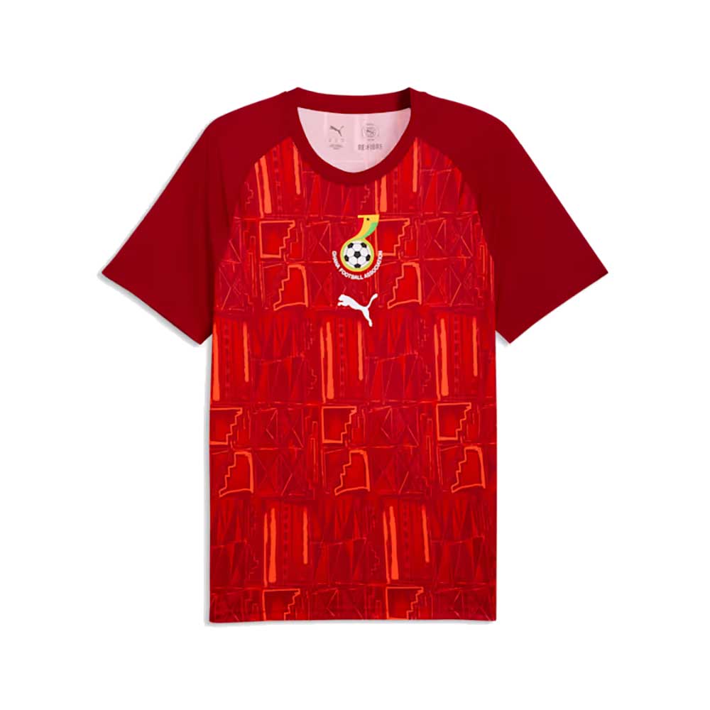 Men's GHA Warm Up Jersey - Dark Crimson/Puma Red