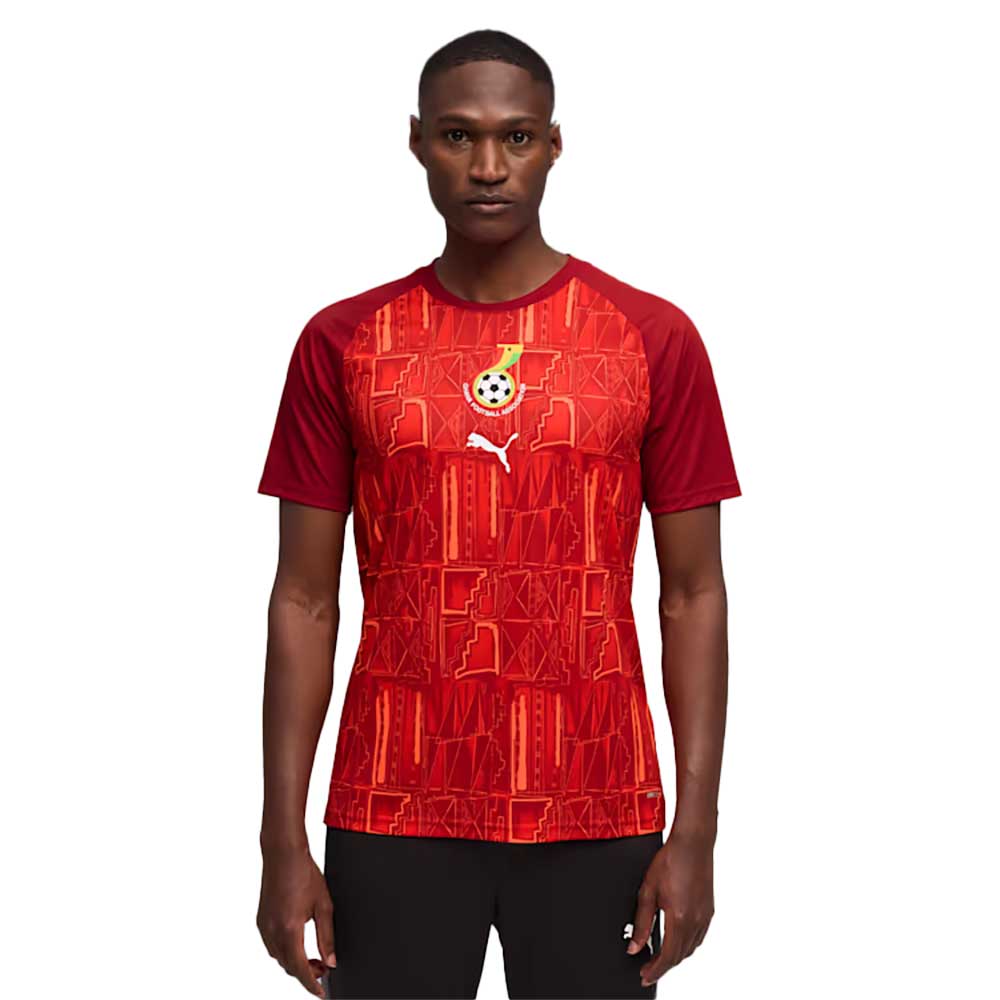 Men's GHA Warm Up Jersey - Dark Crimson/Puma Red