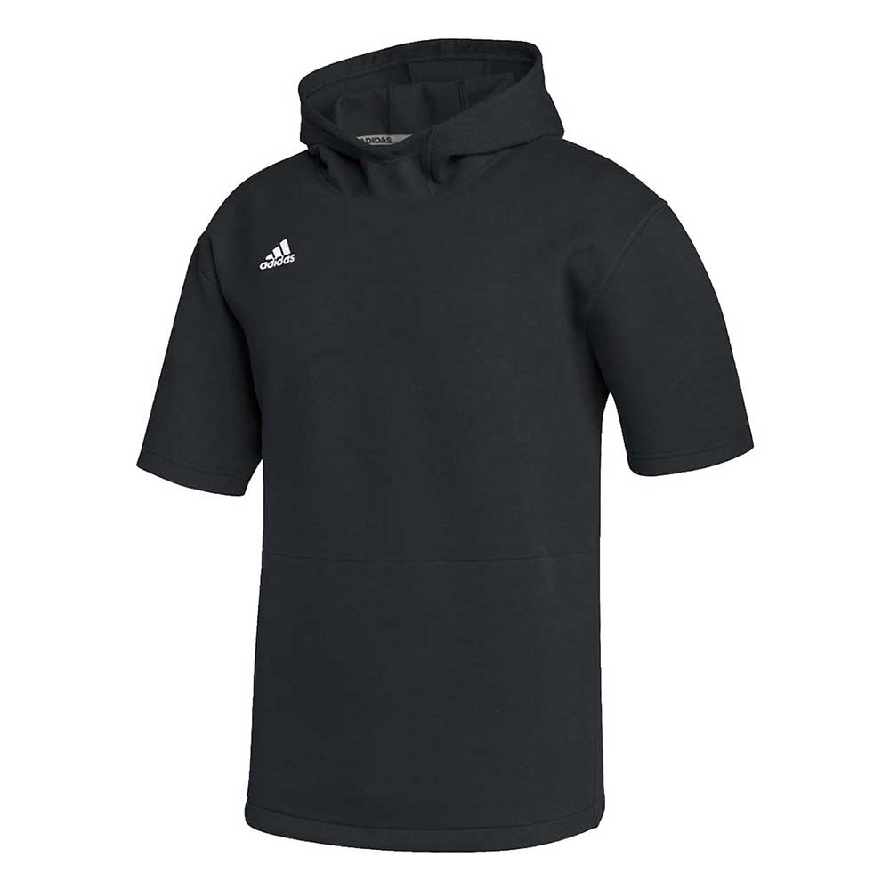 Men's Icon Short Sleeve Hoodie - Black/White