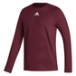 Men's Fresh Long Sleeve Tee - Collegiate Burgundy/White