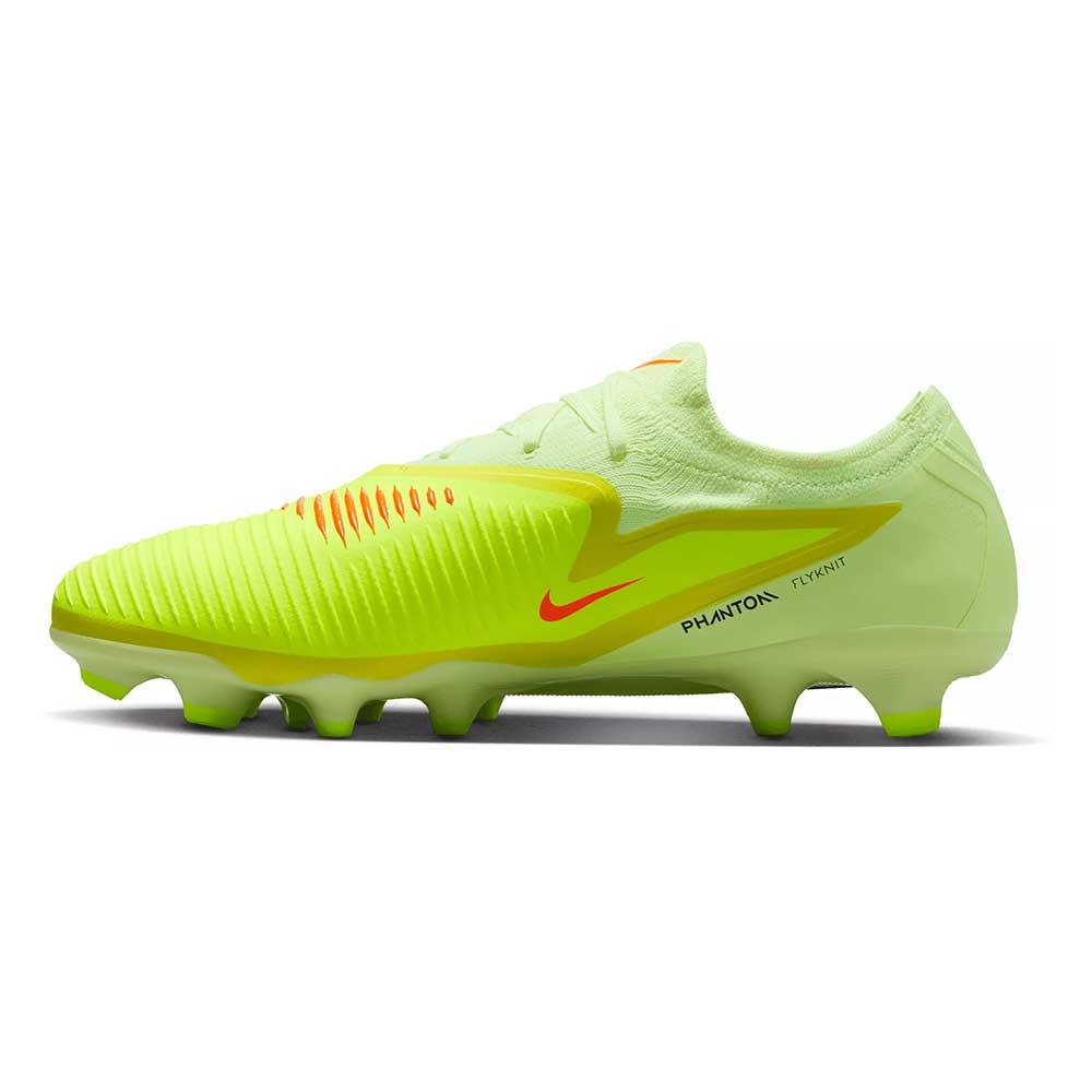 Phantom 6 Low Pro FG Soccer Cleat - Hyper Crimson/Black/Limelight - Regular (D)
