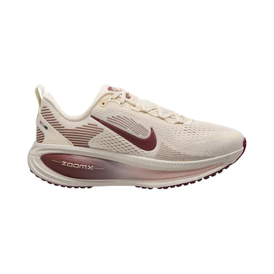 Women's Nike Vomero 18 Running Shoe - Pale Ivory/Dark Team Red/Red Sepia - Regular (B)