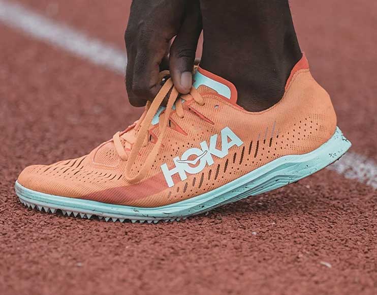 hoka mid distance spikes