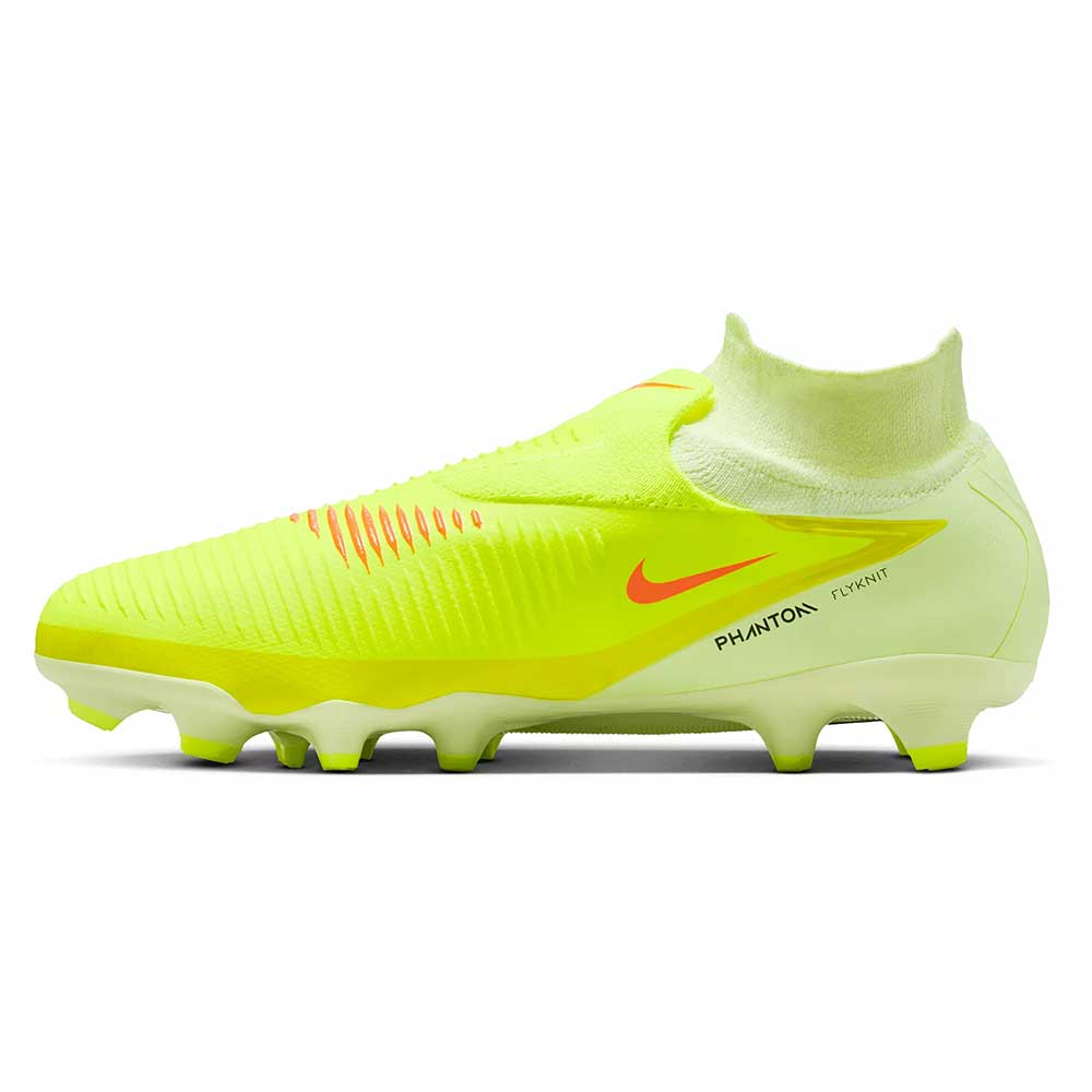 Phantom 6 Pro High FG Soccer Cleat - Hyper Crimson/Black/Limelight - Regular (D)