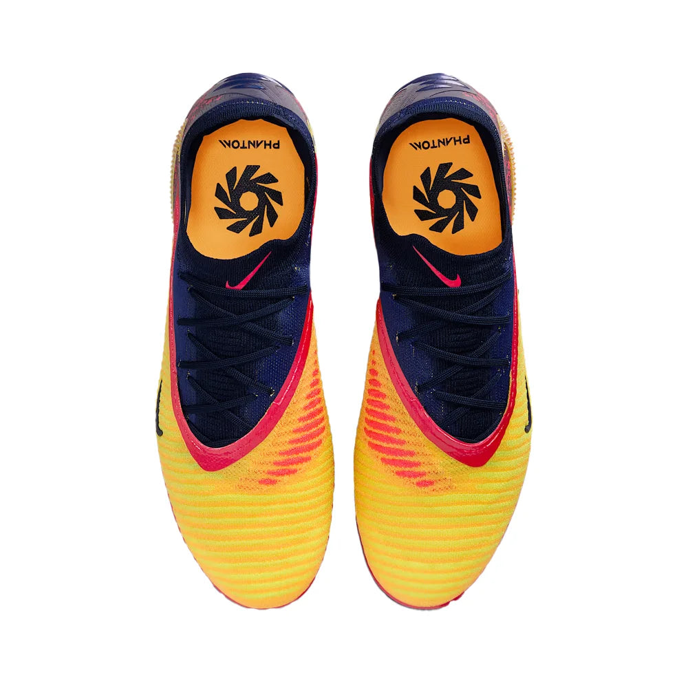Phantom 360 Elite FG EH Soccer Cleat - Laser Orange/Lemon Venom/Blue Void - Regular (D)