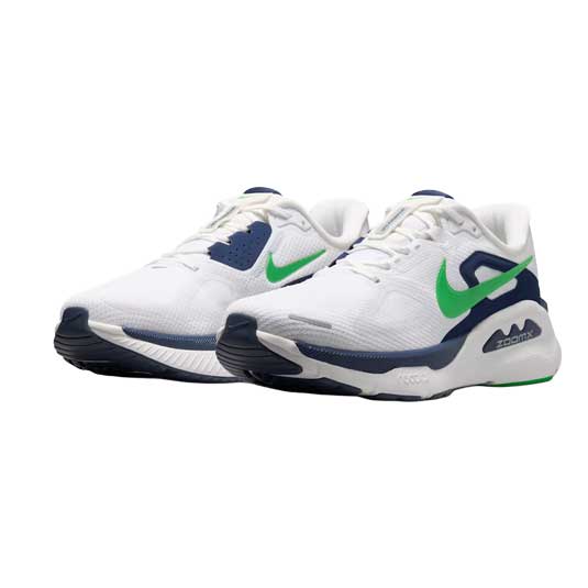 Men's Nike Structure Plus - White/Green Spark/Midnight Navy - Regular (D)