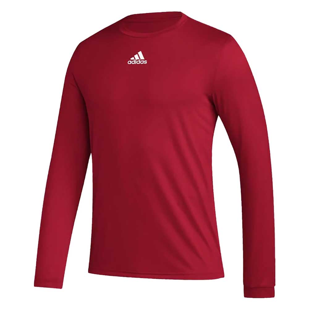 Men's Long Sleeve Pregame BOS Tee - Red