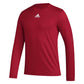 Men's Long Sleeve Pregame BOS Tee - Red