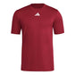 Men's Short Sleeve Pregame BOS Tee - Burgundy/White
