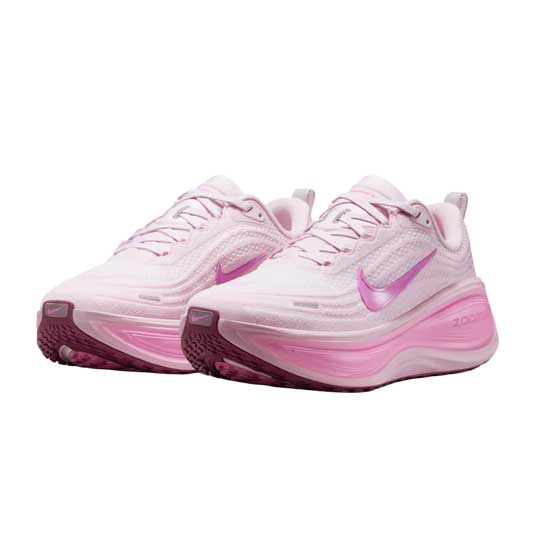 Women's Nike Vomero Plus Running Shoe - Bleached Lilac/Light Magenta/Pink Rise - Regular (B)