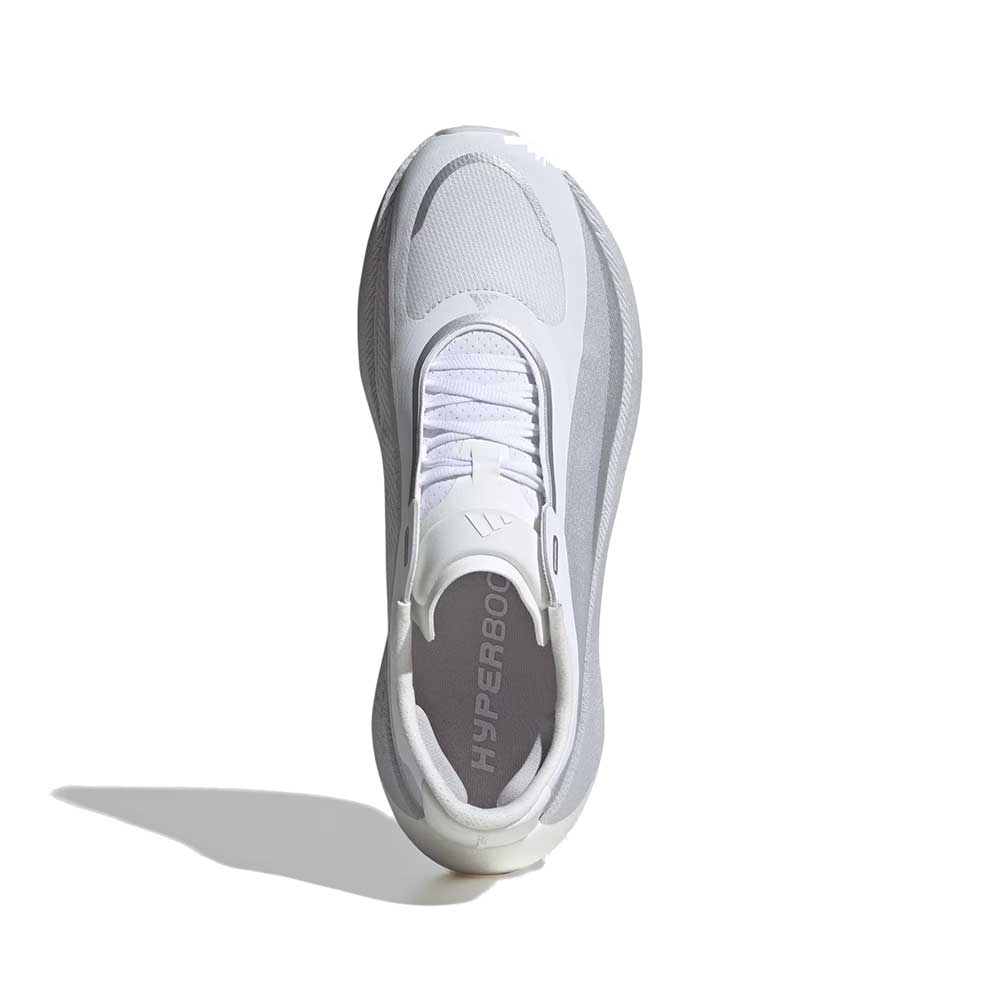 Men's Hyperboost Edge Running Shoe - Footwear White/Aurora Onix/Solar Turbo - Regular (D)