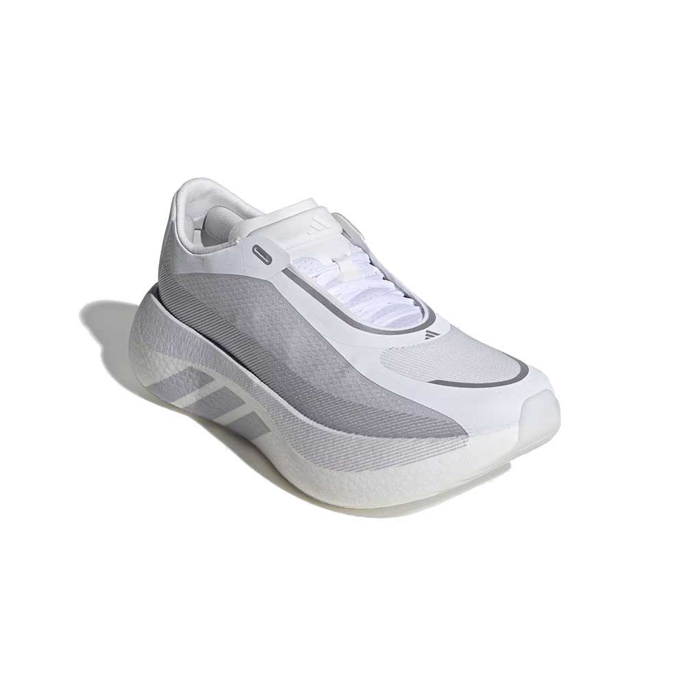 Men's Hyperboost Edge Running Shoe - Footwear White/Aurora Onix/Solar Turbo - Regular (D)
