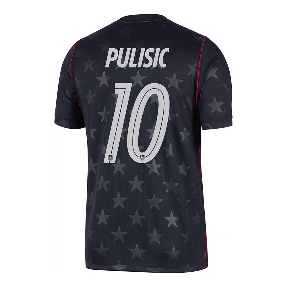 Youth USA DF SS Away Stadium Jersey PULISIC #10 - Dark Obsidian