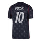 Men's USA DF SS Away Stadium Jersey PULISIC #10 - Dark Obsidian/Pure Platinum