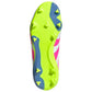 JR Predator League FG Soccer Cleats - Ftwr White/Lucid Pink/Lucid Lemon - Regular (D)