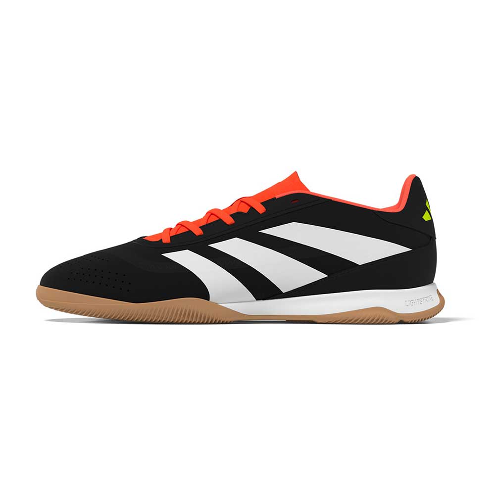 Men's Predator League L IN Soccer Shoe - Core black/Footwear White/Solar red - Regular (D)