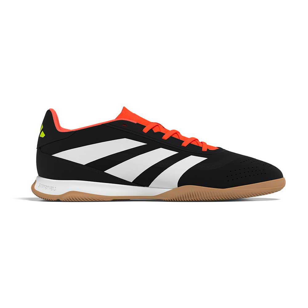 Men's Predator League L IN Soccer Shoe - Core black/Footwear White/Solar red - Regular (D)