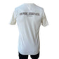 All Gender Runner Trio Poly-Cotton Short Sleeve - Natural/White Foldover Woven Square Patch w/ Light Gray Gazelle