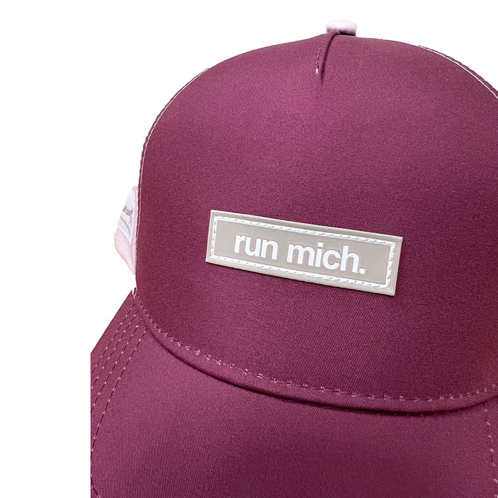 Women's Run Mich Running Trucker - Hushed Violet/Beige
