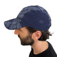 Gazelle Shoe Graphic Run Hat with Bonded Seams - Navy/Blue Finch