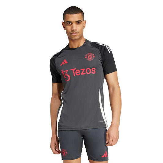 Men's MUFC EU Training Jersey - Carbon/Black