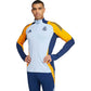 Men's Real Training Top - Glow Blue/Crew Orange/Team Navy Blue 2