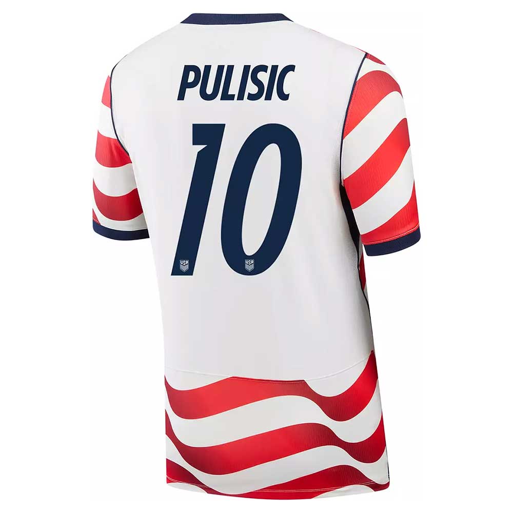 Men's USMNT 2026 Home Jersey PULISIC #10 - Sail/Midnight Navy/Midnight Navy