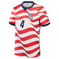 Men's USMNT 2026 Home Jersey ADAMS #4 - Sail/Midnight Navy/Midnight Navy