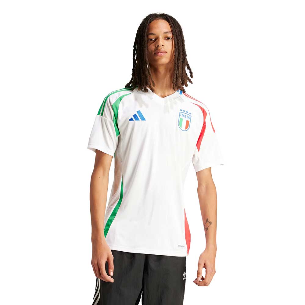 Italy Away Jersey White – Gazelle Sports