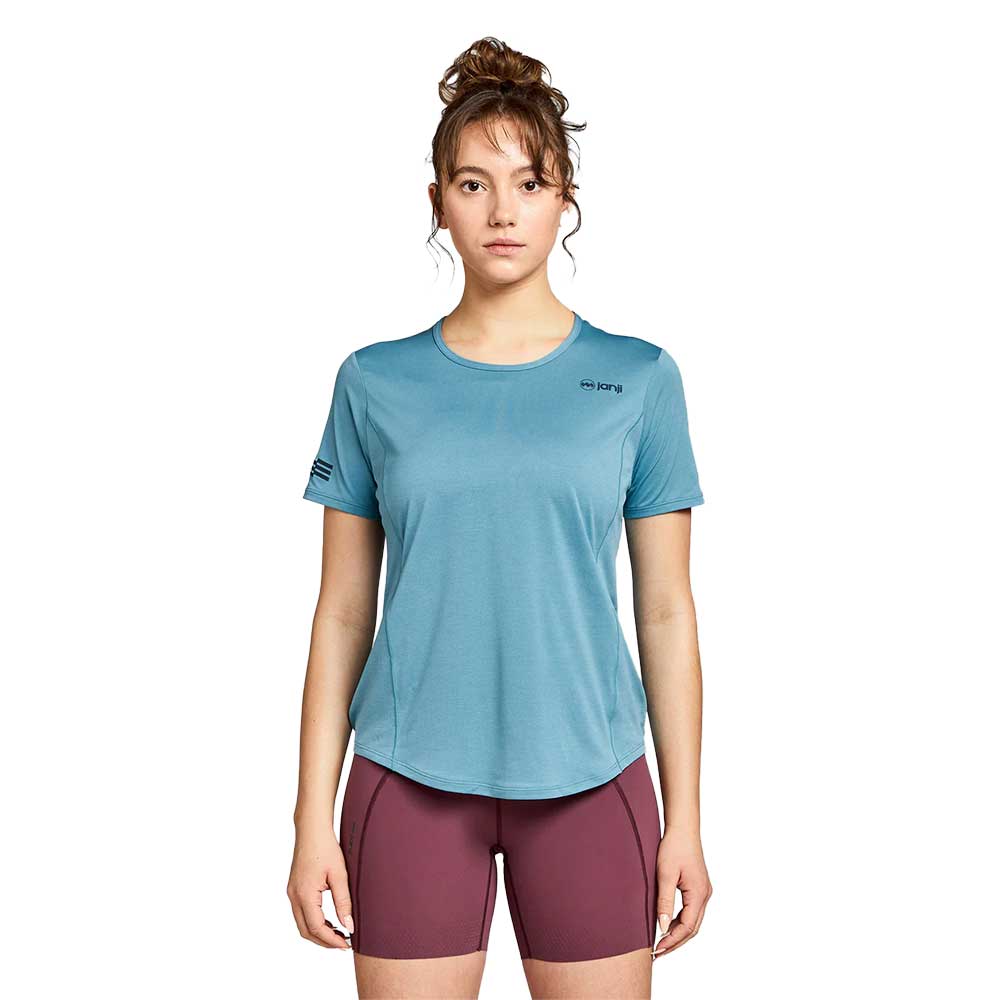 Women's Run All Day Tee - Cerulean