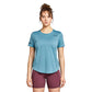 Women's Run All Day Tee - Cerulean