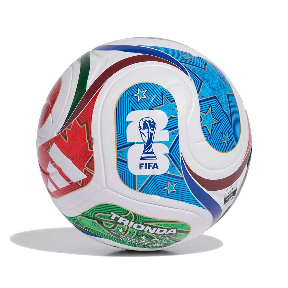 WC League Soccer Ball - White/Royal Blue/Solar Blue