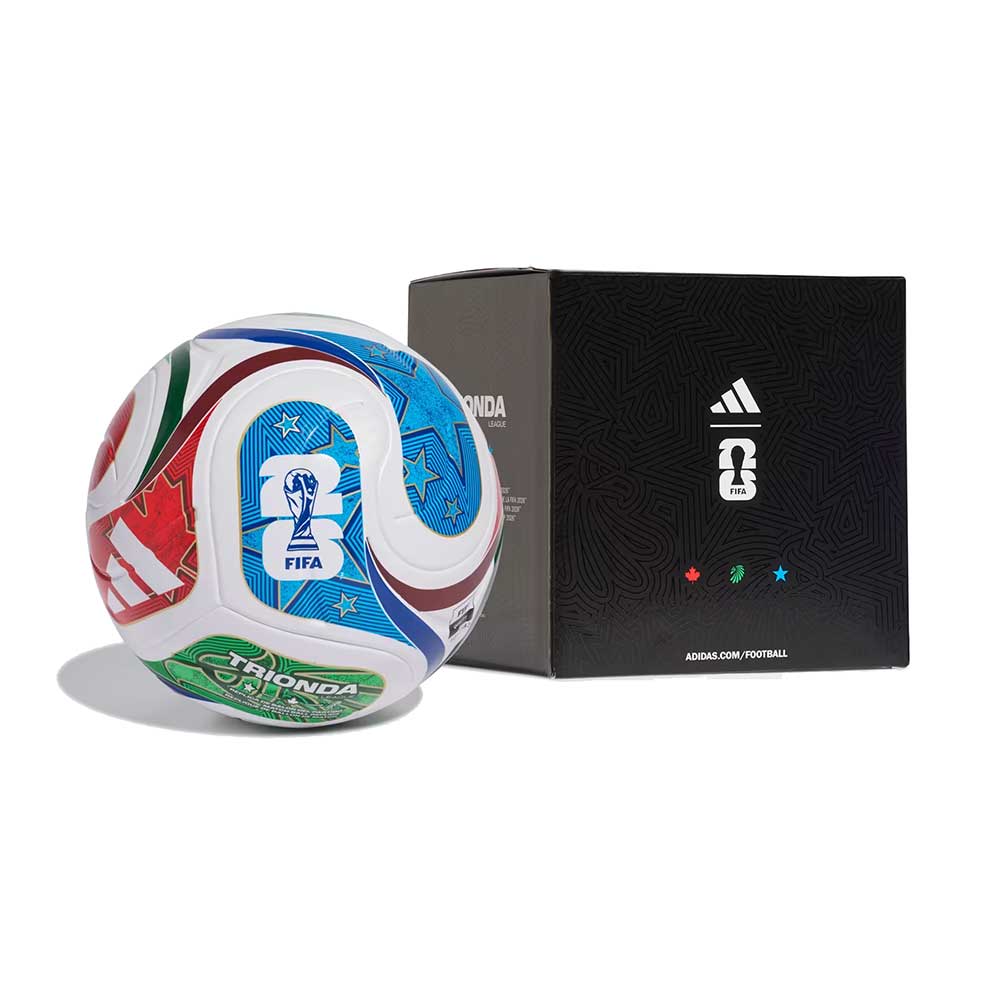 WC League Soccer Ball - White/Royal Blue/Solar Blue