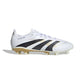 Predator League FG/MG Soccer Cleat - Cloud White/Core Black/Gold Metallic - Regular (D)