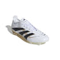 Predator League FG/MG Soccer Cleat - Cloud White/Core Black/Gold Metallic - Regular (D)