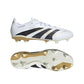Predator League FG/MG Soccer Cleat - Cloud White/Core Black/Gold Metallic - Regular (D)