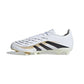 JR Predator League FG/MG Soccer Cleat - Cloud White/Core Black/Gold Metallic - Regular (D)