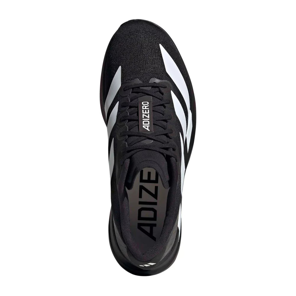 adidas Men's Adizero Evo SL Black White 7.5 adidas Men's Adizero Evo SL Black White 7.5