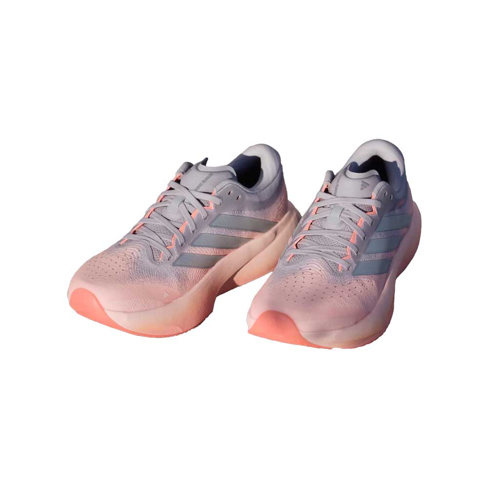 Women's Supernova Rise 3 Running Shoe - Clear Orange/Silver Metallic/Glory Grey - Regular (B)