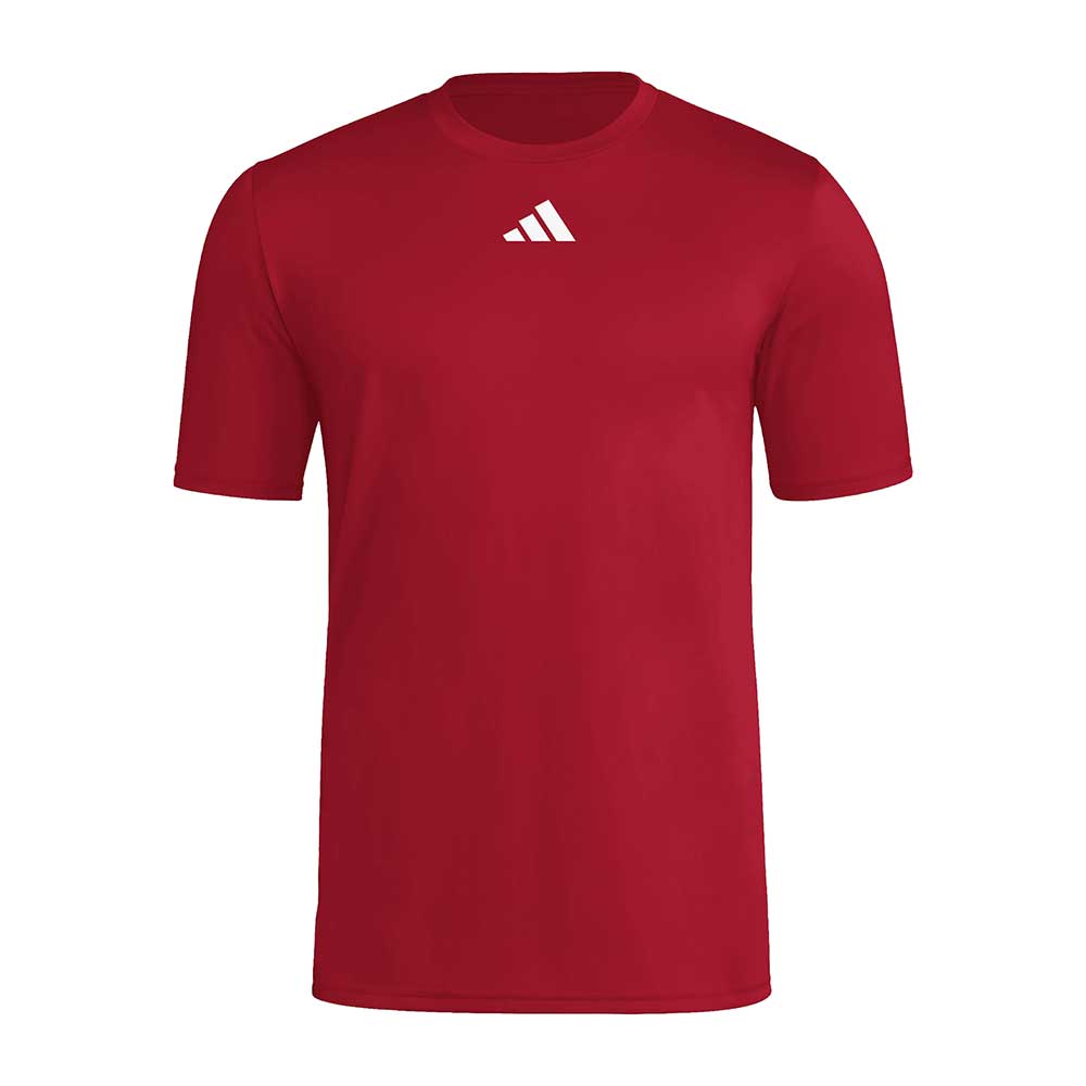 Men's Pregame SS Tee - Team Power Red/White