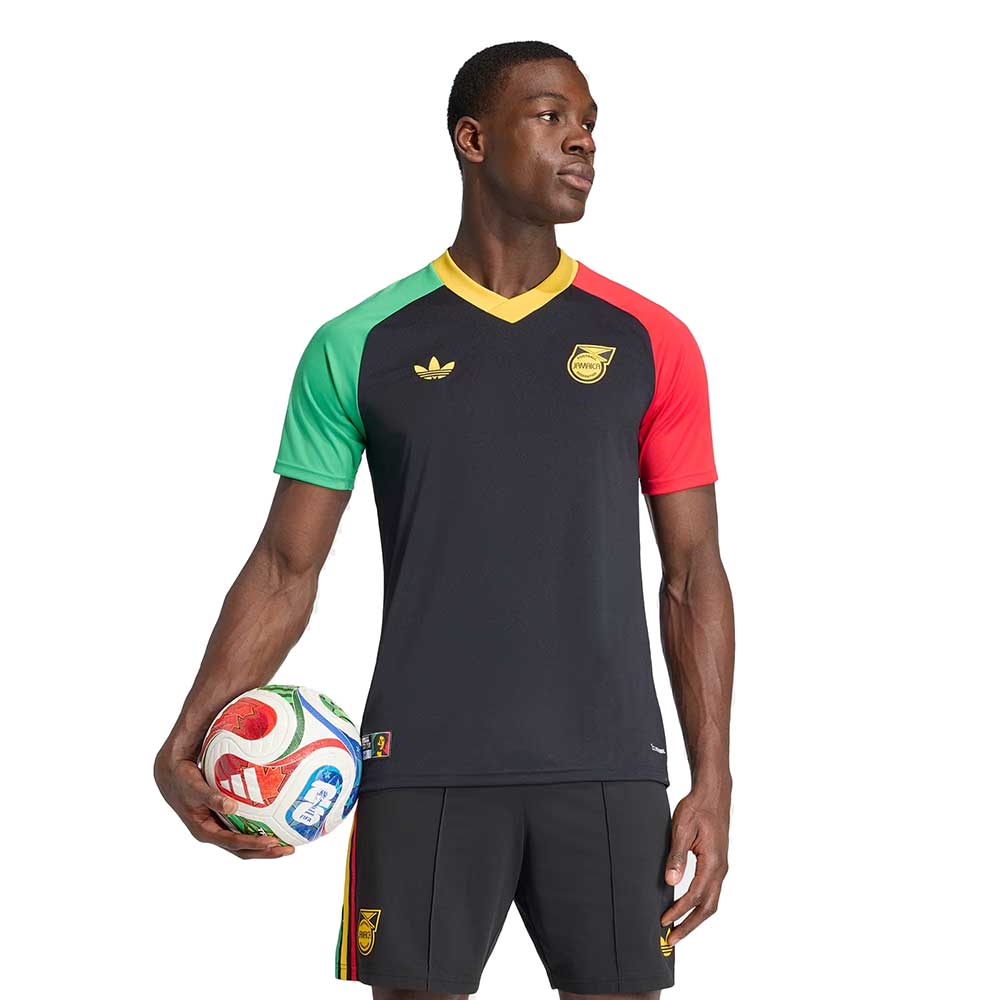 Men's Jamaica Away Prematch Jersey - Black