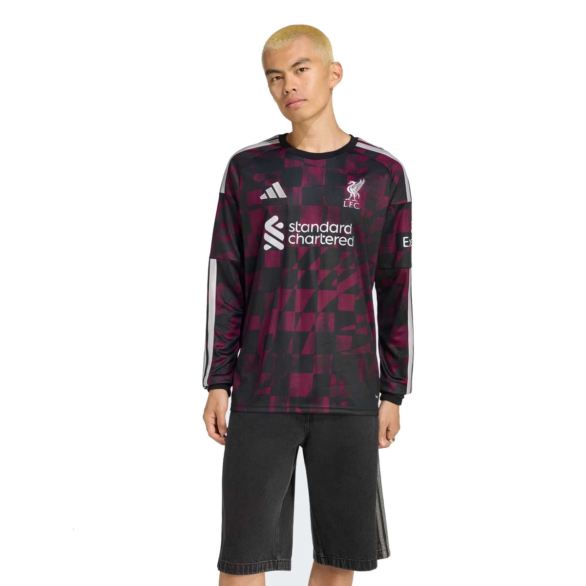 Men's LFC 3rd LS Replica Jersey - Black