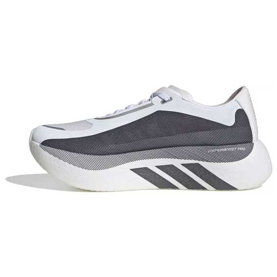 Men's Hyperboost Edge Running Shoe - Footwear White/Aurora Onix/Solar Turbo - Regular (D)