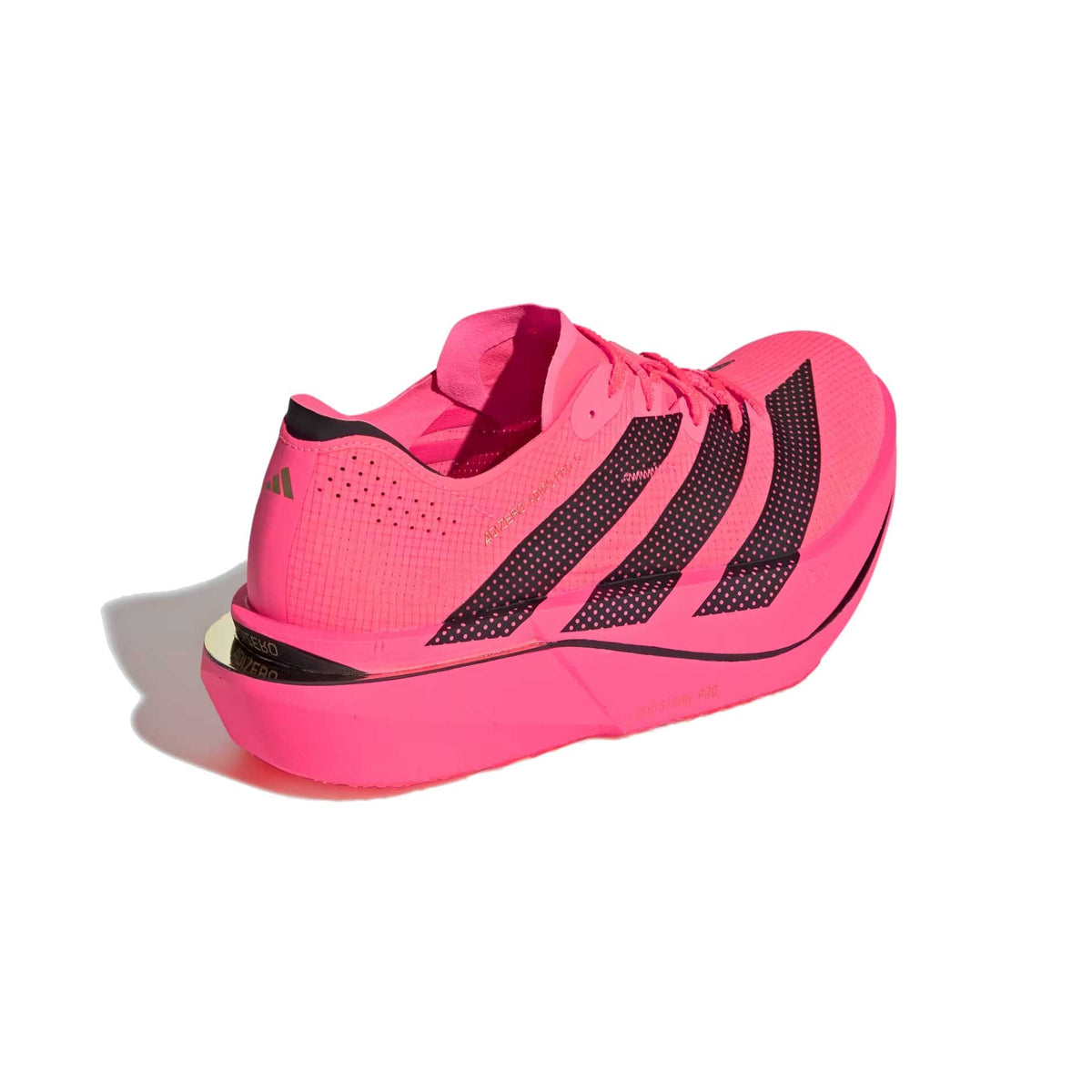 Women's Adizero Pro 5 Running Shoe - Solar Turbo/Core Black/Lucid Red - Regular (B)