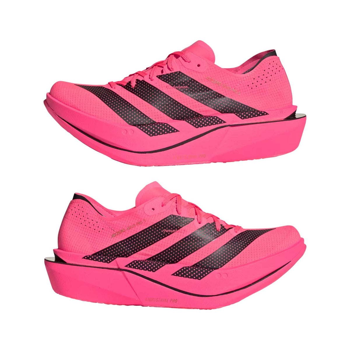 Women's Adizero Pro 5 Running Shoe - Solar Turbo/Core Black/Lucid Red - Regular (B)