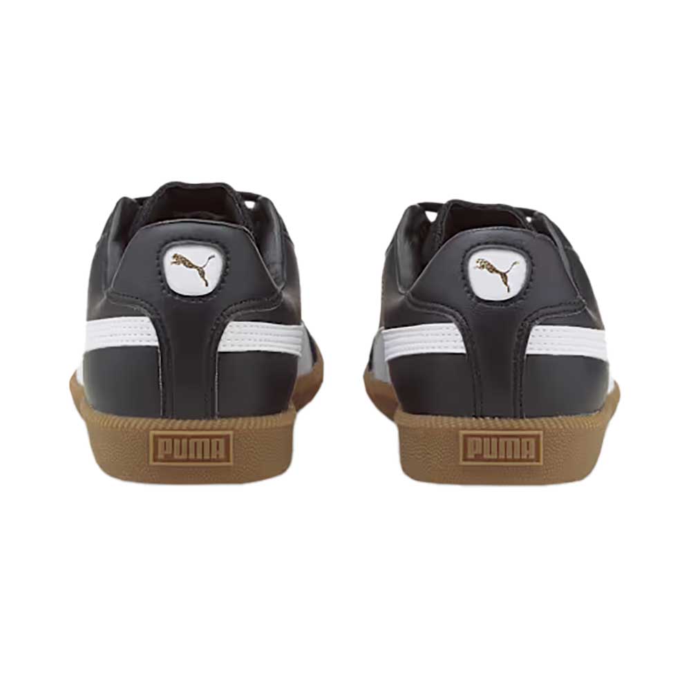 Men's King 21 IT Indoor Soccer Shoe - Puma Black/Puma White/Gum - Regular (D)