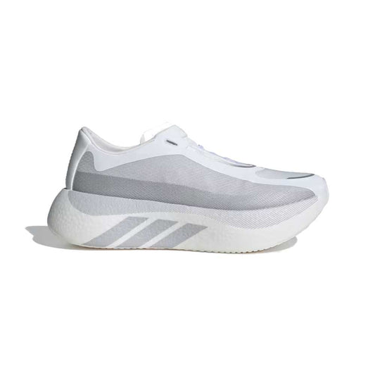 Men's Hyperboost Edge Running Shoe - Footwear White/Light Solid Grey/Silver Metallic - Regular (D)