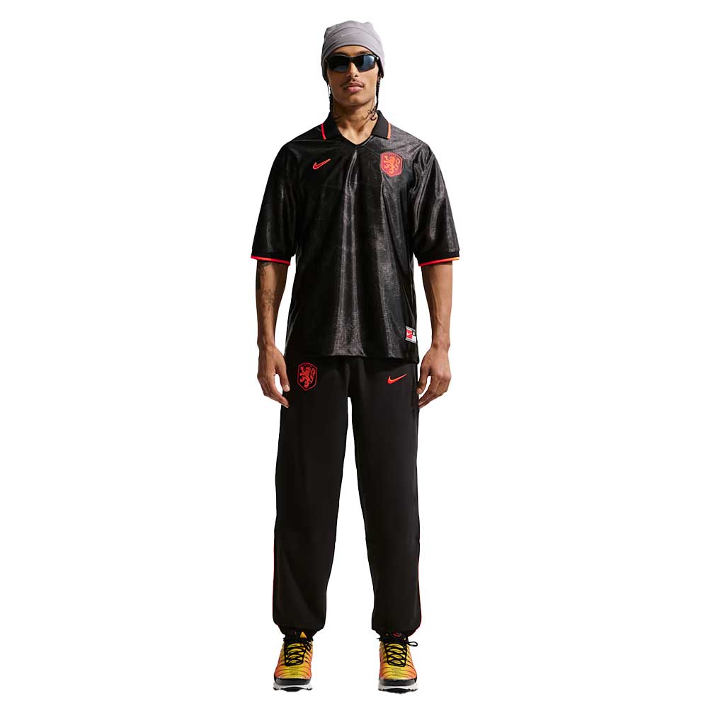 Holland DF Energy SS Top - Black/Hyper Crimson
